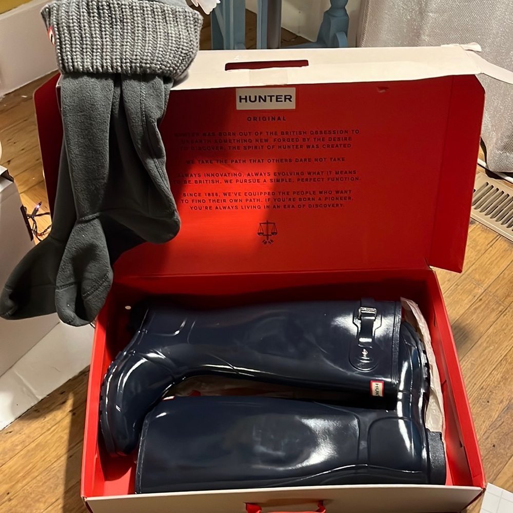Hunter Original Tall Gloss Rain boot